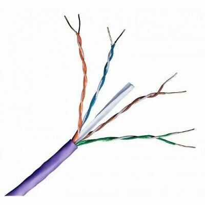 CABLE UTP Cu CAT 6 LSZH PURPLE 305M CONNECTIX