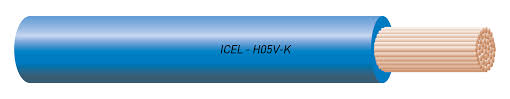 CABLE MULTISTRANDED 4mm H07V-K BLUE LAPP