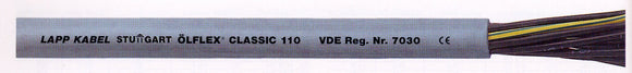 CABLE OLFLEX CLASSIC 110 2Gx1.5mm GREY LAPP