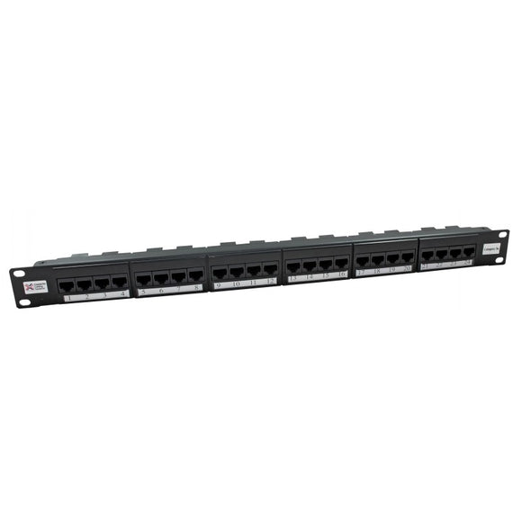 PATCH PANEL CAT5E 24 PORT 1U CONNECTIX