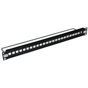 PATCH PANEL 24PORT UNLOADED FTP KEYSTONE CONNECTIX