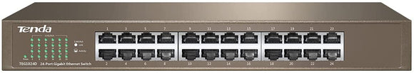 24 PORT 10/100M UNMANAGED SW + 2GE PORT & 2SFP SLO