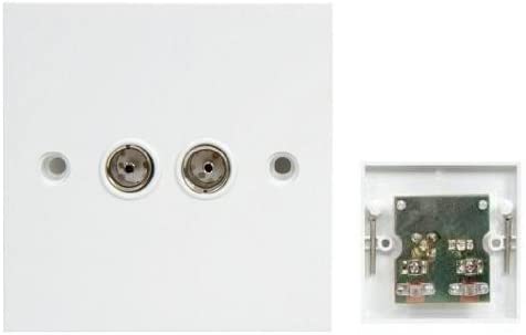 ISOLATED COAX SOCKET-TWIN+1 BRANCH ELITE