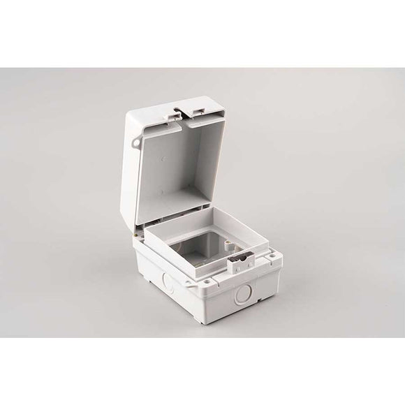 OUTDOOR ENCLOSURE SINGLE IP65 L100xH135xD80mm