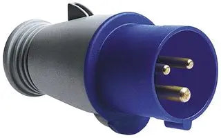 COMMANDO PLUG 32A P+E IP44 BLUE – G&E Electronics Ltd