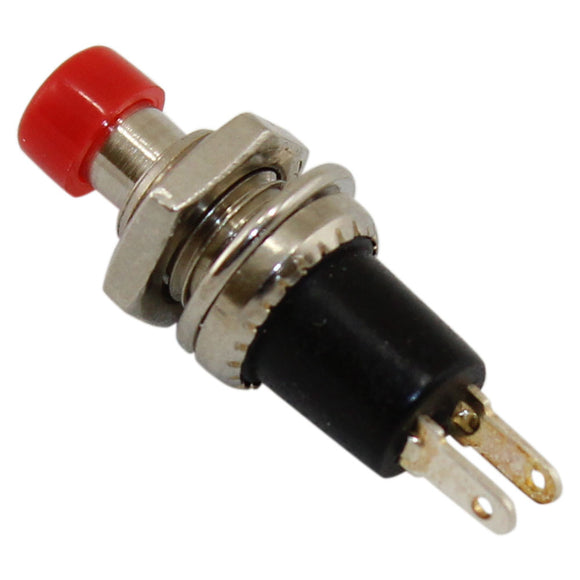 SWITCH PUSH TO MAKE RED 1A 125V