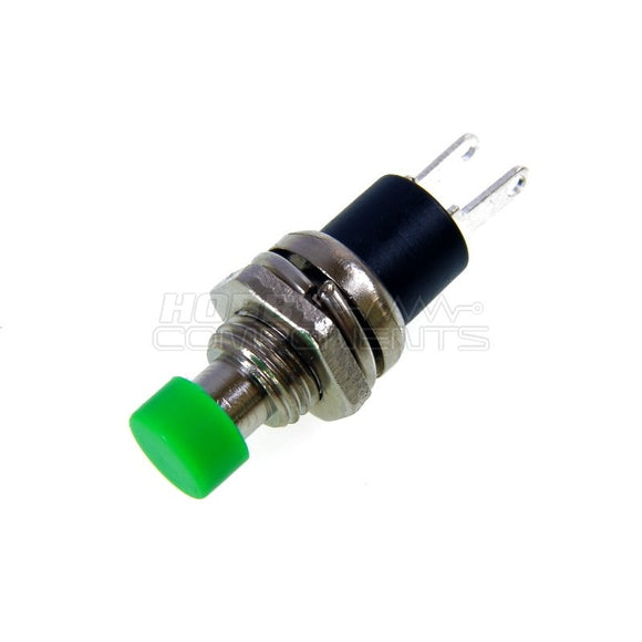 SWITCH PUSH TO MAKE GREEN 1A 125V