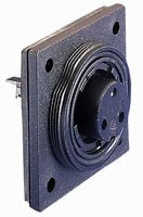 BULGIN FLANGE SOCKET 4POLE  6A 270V