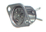 DIN SOCKET 3 WAY PANEL MOUNT