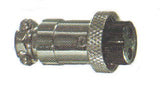 SHIELDED SOCKET 6 POLE IN-LINE