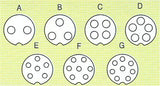 SHIELDED SOCKET 8 POLE IN-LINE