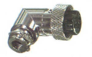 SHIELDED SOCKET 4 POLE 90°