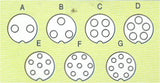 SHIELDED PLUG 5 POLE IN-LINE