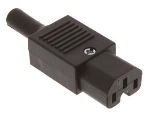 IEC SOCKET SLOT IN LINE C15 10A 250V