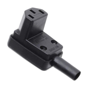 IEC SOCKET C13 IN-LINE 90° 6A 250V