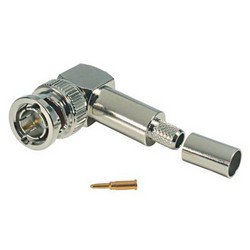 BNC CRIMP PLUG RG59 90°