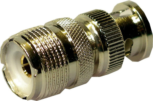 ADAPTOR  UHF SOCKET- BNC PLUG