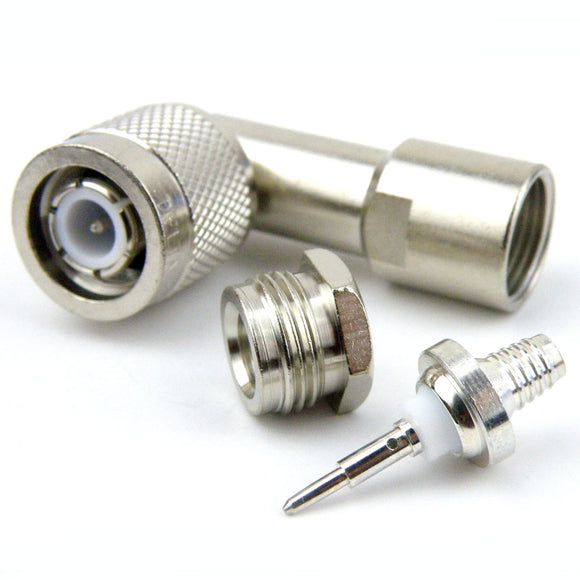 TNC PLUG 90° FOR RG58