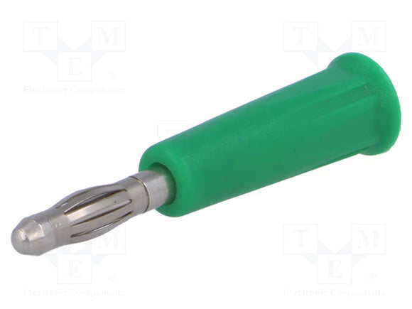 BANANA PLUG 4mm GREEN