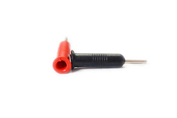 BANANA SOCKET 4MM PANEL MOUNTM BLACK