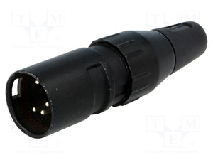 XLR DELTRON 4 POLE PLUG