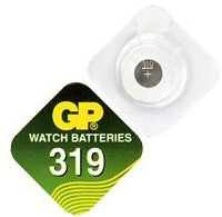 BATTERY BUTTON SILVER OXIDE 319 1.5V GP