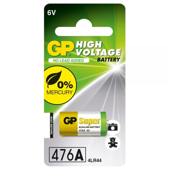 BATTERY GP ALKALINE 6V 476A