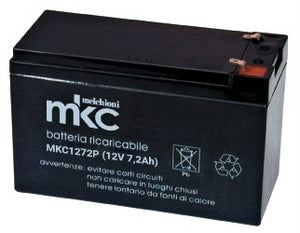 BATTERY LEAD ACID 12V 7.2AH MKC L151xW65xH93.5MM