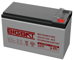 BATTERY LEAD ACID 12V 9AH BIGBAT L151xW65xH94MM