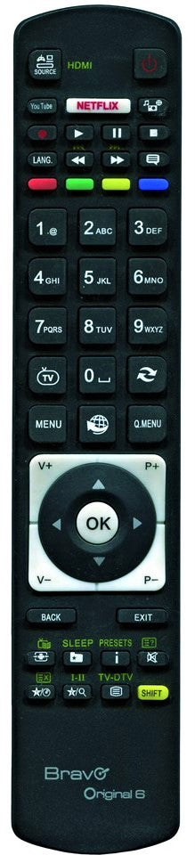 REMOTE CONTROL ORIGINAL 6 REPLACEMENT TELEFUNKEN