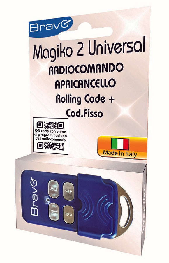 REMOTE CONTROL UNIVERSAL GATE ROLLING CODE MAGIKO2