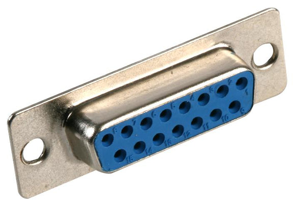 D TYPE CONNECTOR 15POLE SOCKET