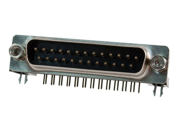 D TYPE CONNECTOR 25 POLE PLUG 90°