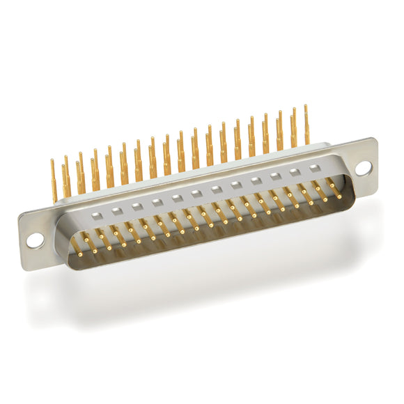 D TYPE CONNECTOR 37 POLE PLUG 90°