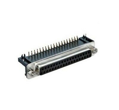 D TYPE CONNECTOR 37 POLE SOCKET 90°