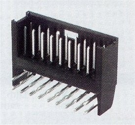 PCB CONNECTOR 2.54mm 8 POLE x2 90''