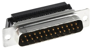 D CONNECTOR PLUG 25 POLE FLAT C