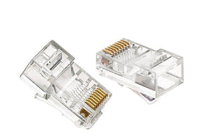 MODULAR PLUG RJ45 CAT5e UTP PKT OF 10