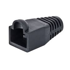 STRAIN RELIEF FOR RJ45 PKT OF 10 BLACK