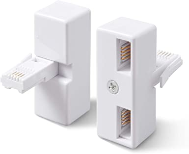 ADAPTOR BT PLUG - 2 BT SOCKETS