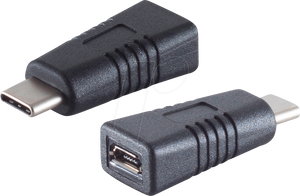 ADAPTOR USB MICRO B 2.0-USB C 3.1 PLUG