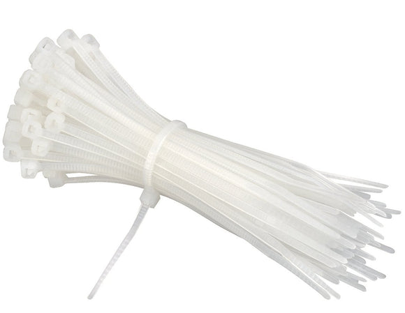 CABLE TIES 655 x 9.0mm NEUTRAL 100pcs.