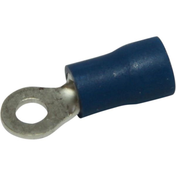 CRIMP TERMINAL RING BLUE 3.2mm FLEXICON