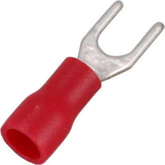CRIMP TERMINAL SPADE RED 5.3mm FLEXICON