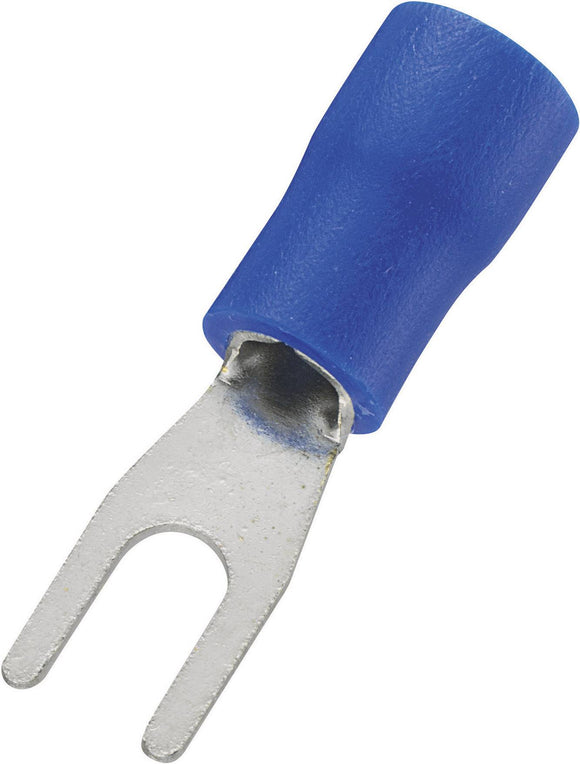 CRIMP TERMINAL SPADE BLUE  3.2mm