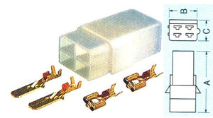 PLUG AND SOCKET 4 POLE FLEXICON