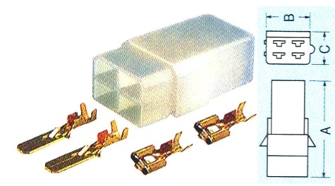 PLUG AND SOCKET 8 POLE FLEXICON