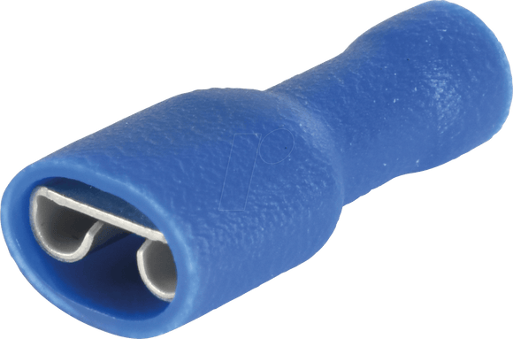 SLIDER SOCKET DOUBLE RING FULLY INSUL BLUE 4.8mm5