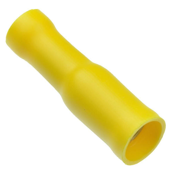 BULLET SOCKET DOUBLE RING YELLOW 5mm