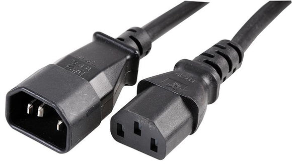 LEAD IEC C14 PLUG-IEC C13 SOCKET 3x1.0mm 5M